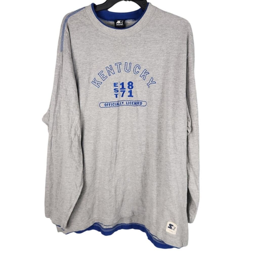 Vintage Starter Kentucky Wildcats long sleeve T men's 2X